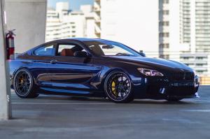 BMW M6 Coupe Tanzanite Blue on ADV.1 Wheels (ADV5.2 TRACK SPEC) 2019 года